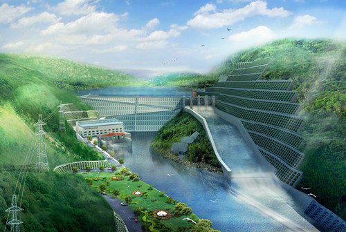 金门老挝南塔河1号水电站项目